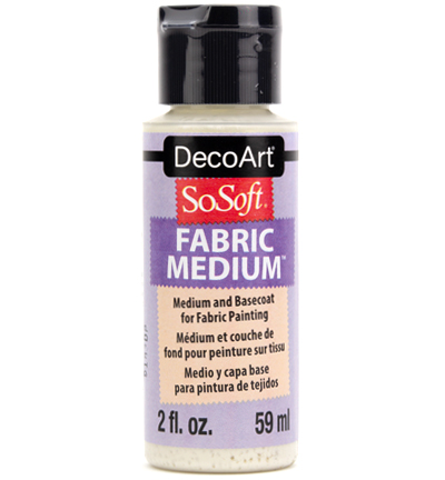 DSF1-30 - DecoArt - Transparent Medium - SoSoft Fabric Medium 59ml