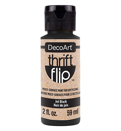 DTFP01-30 - DecoArt - Thrift Flip, Jet Black - 