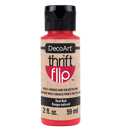 DTFP04-30 - DecoArt - Thrift Flip, Real Red - 