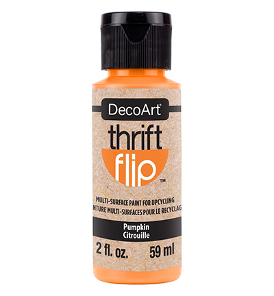 DTFP05-30 - DecoArt - Thrift Flip, Pumpkin - 