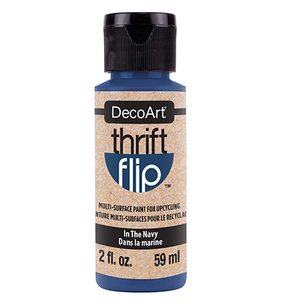 DTFP13-30 - DecoArt - Thrift Flip, In The Navy - 