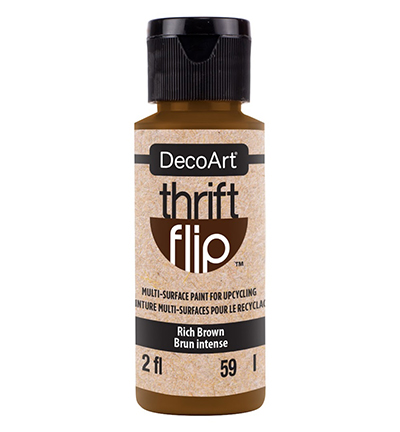 DTFP18-30 - DecoArt - Thrift Flip, Rich Brown - 