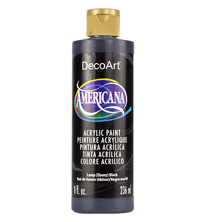 DAO67-9 - DecoArt - Lamp (Ebony) Black - 