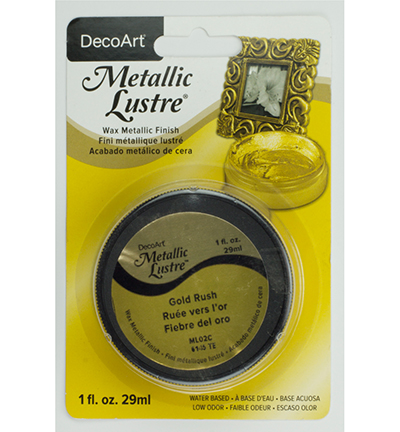 ML02C-28 - DecoArt - Metallic Lustre, Gold Rush - 