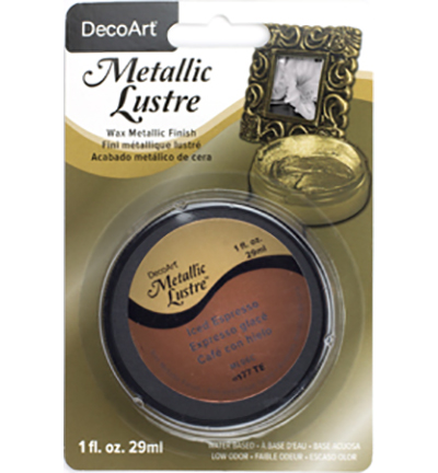 ML06C-28 - DecoArt - Metallic Lustre, Iced Espresso - 