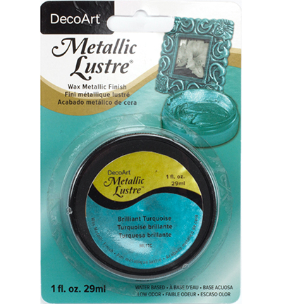 ML11C-28 - DecoArt - Metallic Lustre, Brilliant Turquoise - 