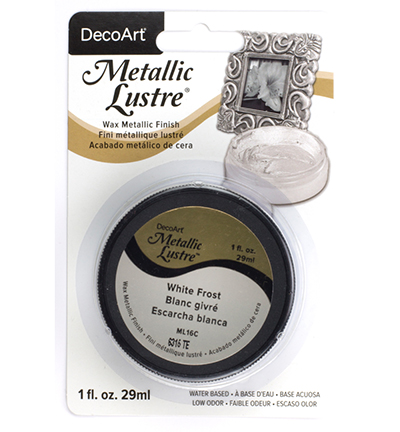 ML16C-28 - DecoArt - Metallic Lustre, White Frost - 