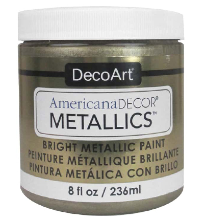 ADMTL02-36 - DecoArt - Metallics Champagne Gold - Americana Decor Metallics ADMTL02-36 - DecoArt - Metallics Champagne Gold - Americana Decor Metallics