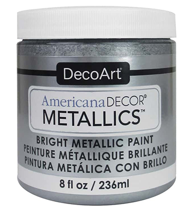 ADMTL13-36 - DecoArt - Metallics Silver - Americana Decor Metallics ADMTL13-36 - DecoArt - Metallics Silver - Americana Decor Metallics