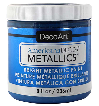 ADMTL18-36 - DecoArt - Metallics Sapphire - Americana Decor Metallics