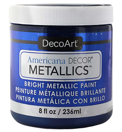 ADMTL19-36 - DecoArt - Metallics Deep Sapphire - Americana Decor Metallics