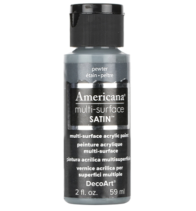 DA569-30 - DecoArt - Pewter - Americana Multi-surface Acrylics