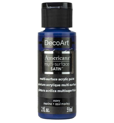 DA582-30 - DecoArt - Navy - Americana Multi-surface Acrylics