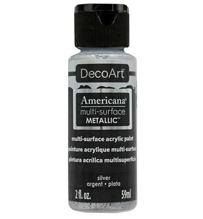 DA550-30 - DecoArt - Metallics Silver - Americana Multi-surface Acrylics DA550-30 - DecoArt - Metallics Silver - Americana Multi-surface Acrylics
