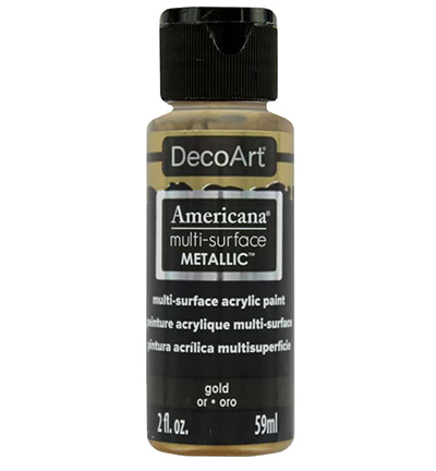 DA553-30 - DecoArt - Metallics Gold - Americana Multi-surface Acrylics DA553-30 - DecoArt - Metallics Gold - Americana Multi-surface Acrylics