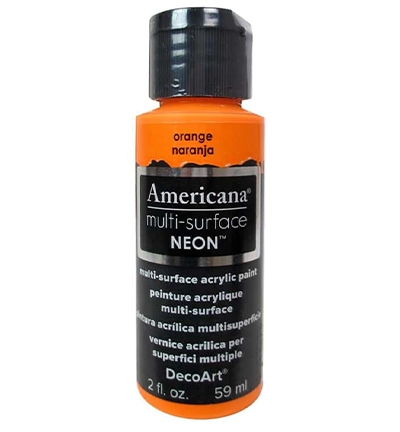 DA556-30 - DecoArt - Neon Orange - Americana Multi-surface Acrylics