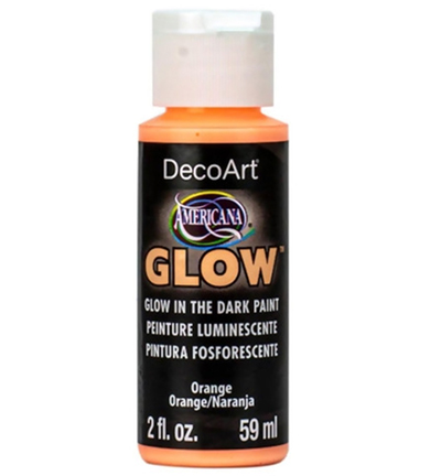 DSS116-30 - DecoArt - Orange - SoSoft Fabric Glow 59ml
