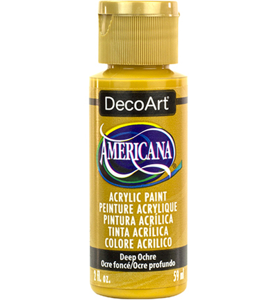 DA392-3 - DecoArt - Deep Ochre - Americana Acrylics