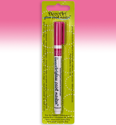 DGPM54-A - DecoArt - Opaque Fuchsia - DecoArt Glass Paint Markers