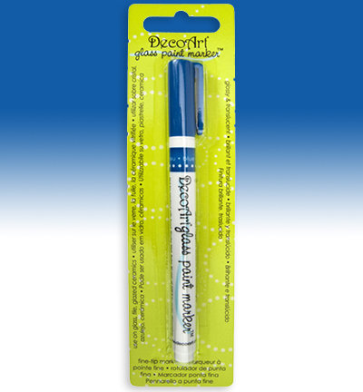 DGPM61-A - DecoArt - Opaque Blue - DecoArt Glass Paint Markers
