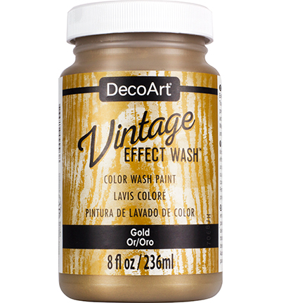 DCW19-64 - DecoArt - Gold - Vintage Effect Wash