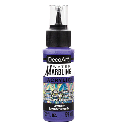 DWM16-30 - DecoArt - Marbling Lavender - 