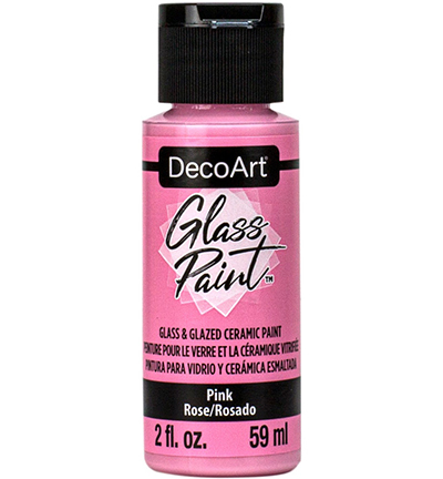 DGP02-30 - DecoArt - Glass Paint, Pink - 