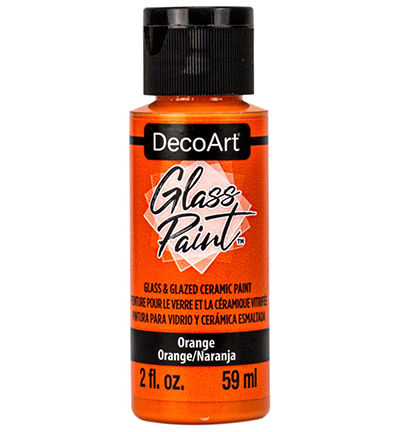 DGP05-30 - DecoArt - Glass Paint, Orange - 