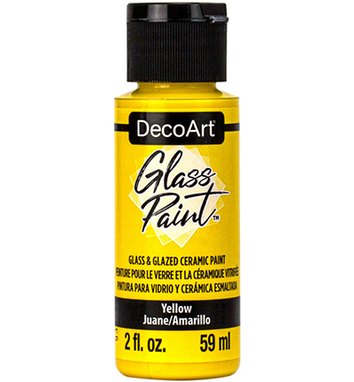 DGP06-30 - DecoArt - Glass Paint, Yellow - 