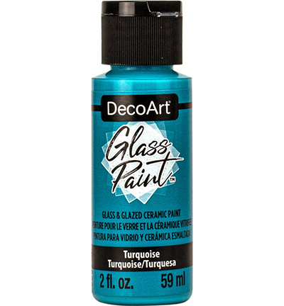 DGP09-30 - DecoArt - Glass Paint, Turquoise - 