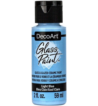 DGP10-30 - DecoArt - Glass Paint, Light Blue - 