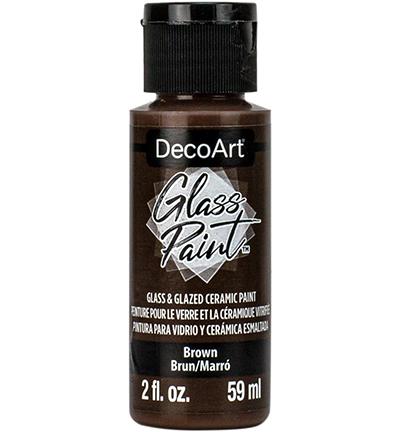 DGP13-30 - DecoArt - Glass Paint, Brown - 