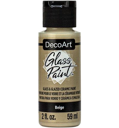 DGP15-30 - DecoArt - Glass Paint, Beige - 