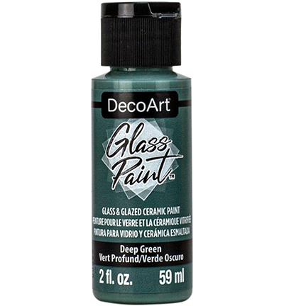 DGP17-30 - DecoArt - Glass Paint, Deep Green - 