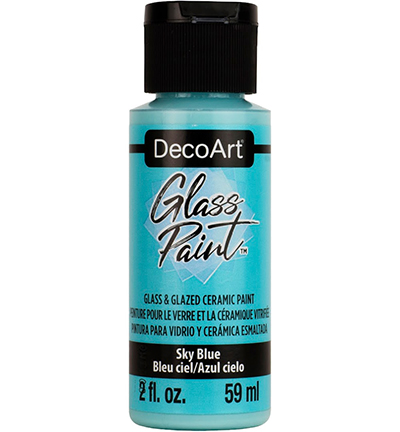 DGP24-30 - DecoArt - Glass Paint, Sky Blue - 