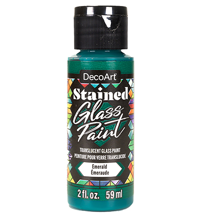 DTGP06-30 - DecoArt - Glass Paint Translucent, Emerald - 