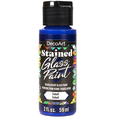 DTGP08-30 - DecoArt - Glass Paint Translucent, Cobalt - 