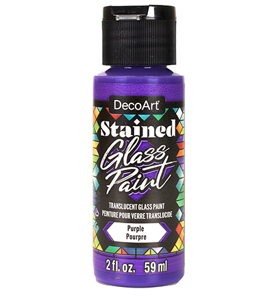 DTGP09-30 - DecoArt - Glass Paint Translucent, Purple - 