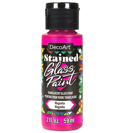 DTGP11-30 - DecoArt - Glass Paint Translucent, Magenta - 
