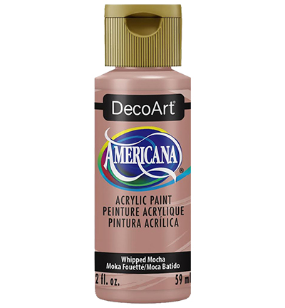 DA438-3 - DecoArt - Americana Acrylics – Whipped Mocha - Americana Acrylics