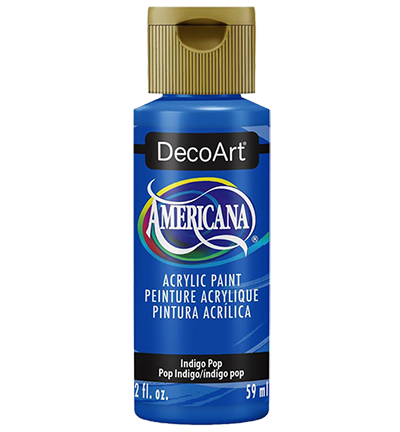 DA447-3 - DecoArt - Americana Acrylics – Indigo Pop - Americana Acrylics