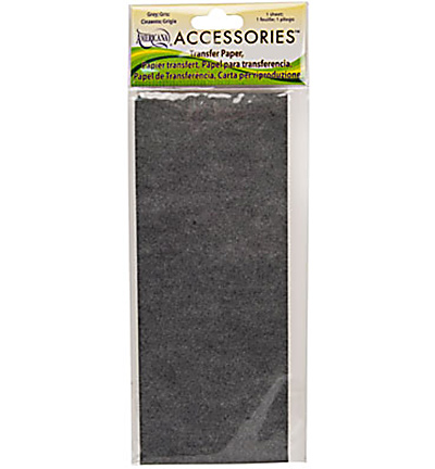 DAS197-k - DecoArt - Papier Graphite Gris - Papier transfert / carbone