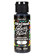 DecoArt Glass Paint Translucent 59ml, Black