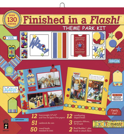 5277 - Hot Off The Press - Finished in a Flash! Theme Park Kit - 