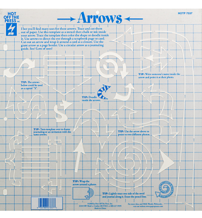 HOTP-7337 - Hot Off The Press - Template, Arrows - 