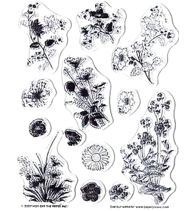 HOTP-1013 - Hot Off The Press - Stamp: Botanical - 