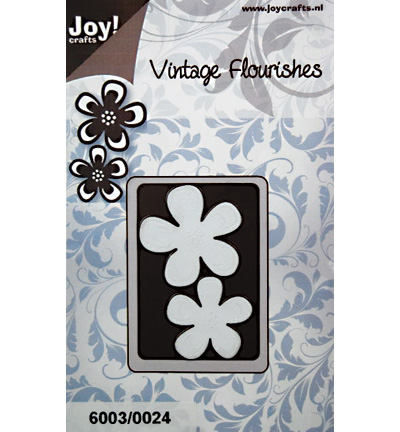 6003/0024 - Joy!Crafts - Fleurs (2st) - Cutting Vintage Flourishes