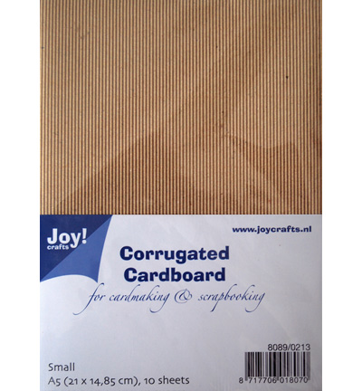 8089/0213 - Joy!Crafts - (10) Carton ondulé, petite - A5 petite