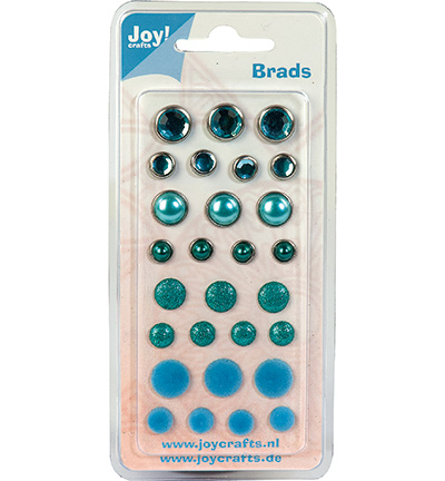 6030/0004 - Joy!Crafts - Brads Turquoise - Brads