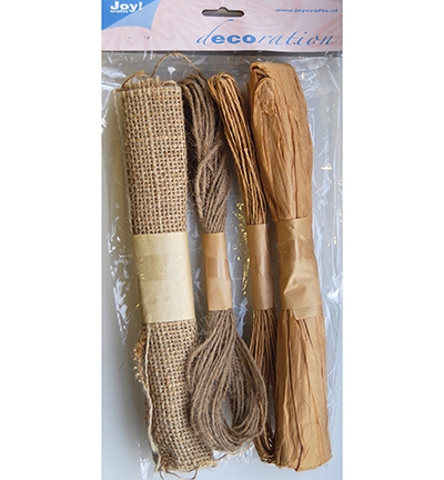 6300/0504 - Joy!Crafts - Set décoration - Jute